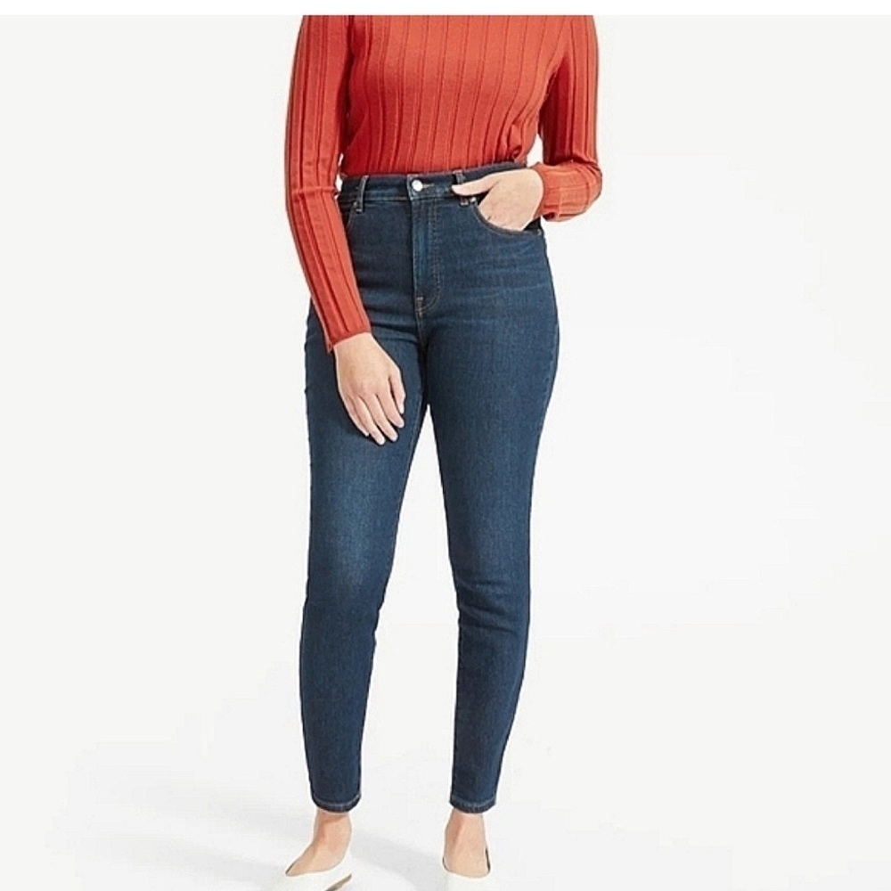 Everlane 26 Stretch High-Rise Skinny Jeans
